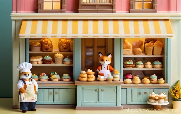 실바니안 가족의 각국 인기 순위 - A whimsical, highly detailed illustration depicting a diverse group of Sylvanian Families / Calico C... 실바니안 가족의 각국 인기 순위 - A whimsical, highly detailed illustration depicting a diverse group of Sylvanian Families / Calico C...